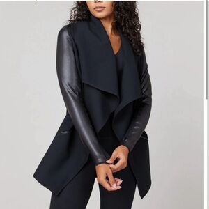 SPANX drape front jacket